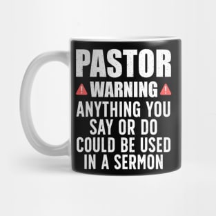 Best Pastor Appreciation Art Dad Christian Bible Mug